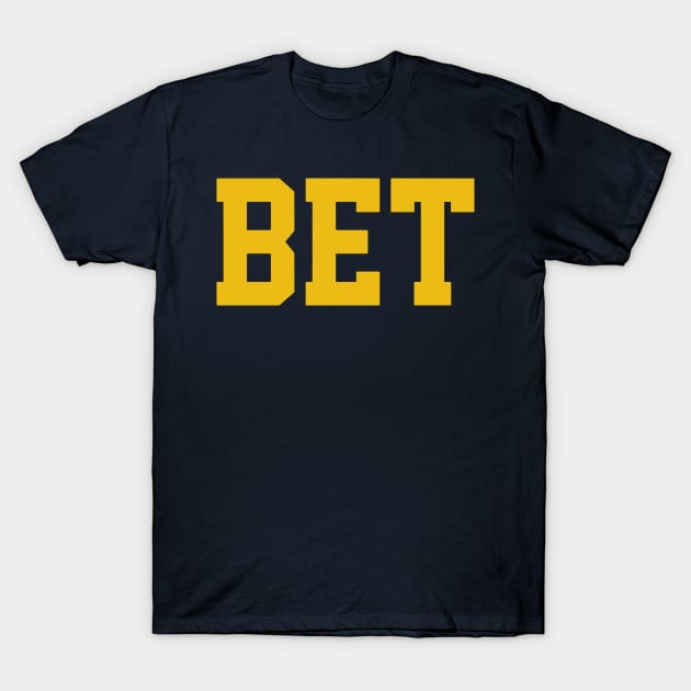 Michigan Bet Michigan Vs Everybody Wolverines Football University of Michigan Jim Harbaugh Sign Stealing T-Shirt by Ashviirn